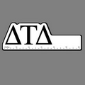 6" Ruler W/ Delta Tau Delta